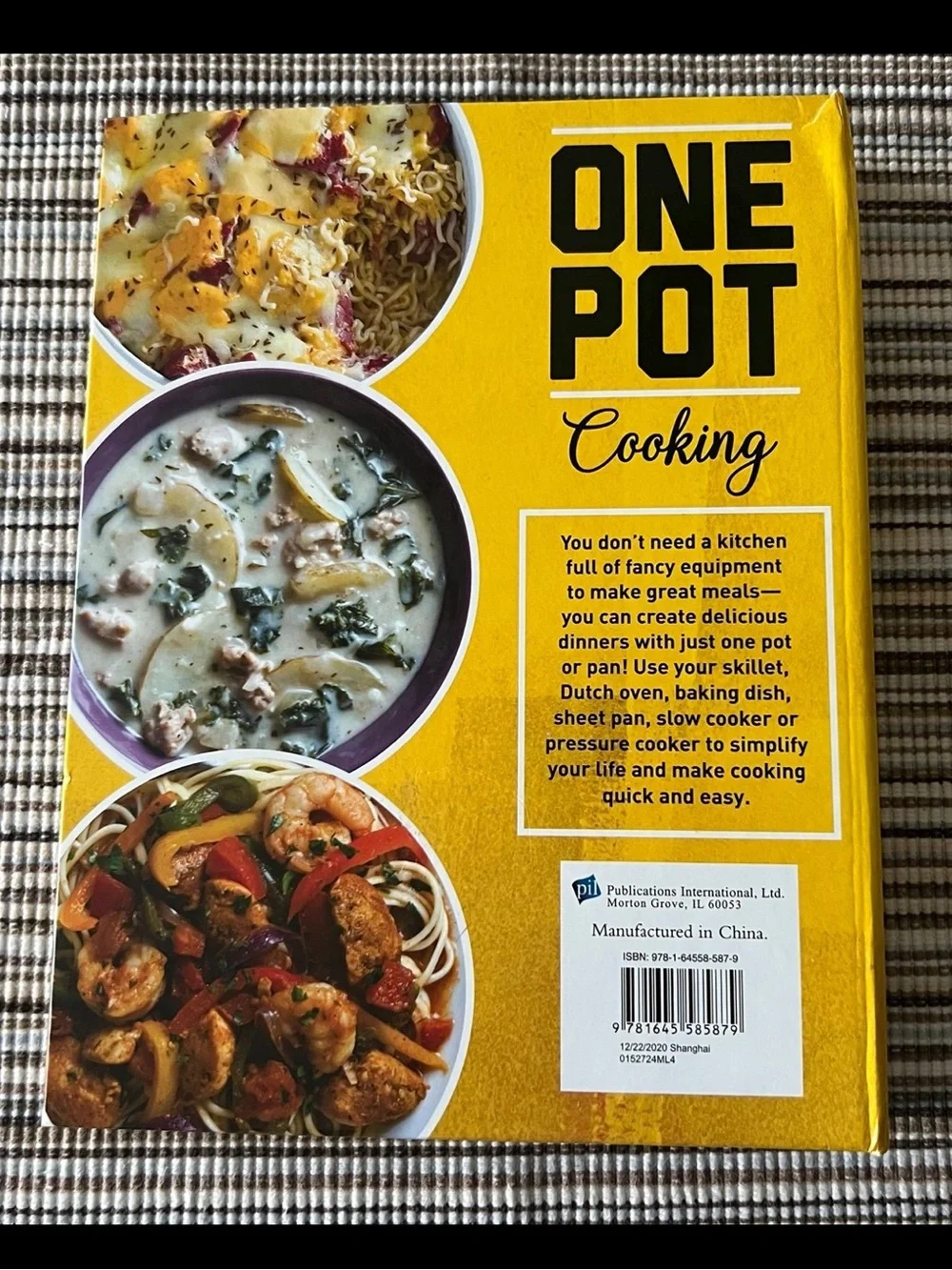 Cookbook ~ One Pot Cooking